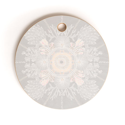 Iveta Abolina Bermuda Rose Cutting Board Round