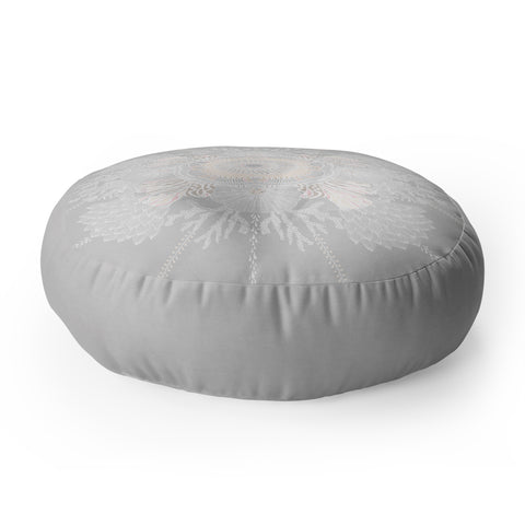 Iveta Abolina Bermuda Rose Floor Pillow Round