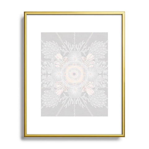 Iveta Abolina Bermuda Rose Metal Framed Art Print
