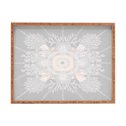 Iveta Abolina Bermuda Rose Rectangular Tray