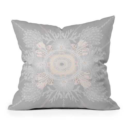 Iveta Abolina Bermuda Rose Throw Pillow