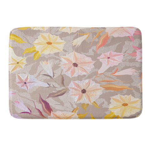 Iveta Abolina Bertadene Garden I Memory Foam Bath Mat