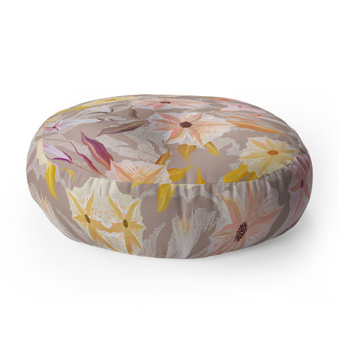 Iveta Abolina Bertadene Garden I Floor Pillow Round