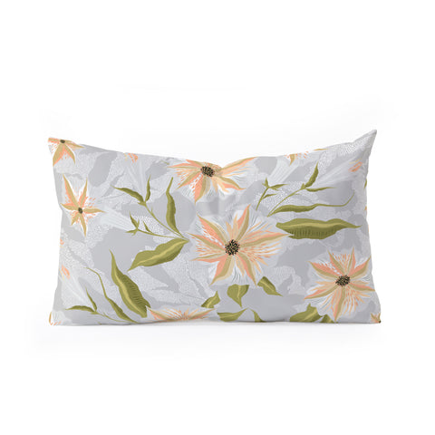 Iveta Abolina Bertadene Garden II Oblong Throw Pillow