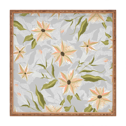 Iveta Abolina Bertadene Garden II Square Tray