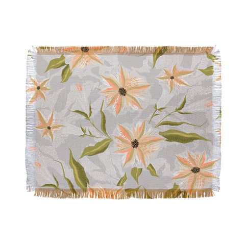 Iveta Abolina Bertadene Garden II Throw Blanket