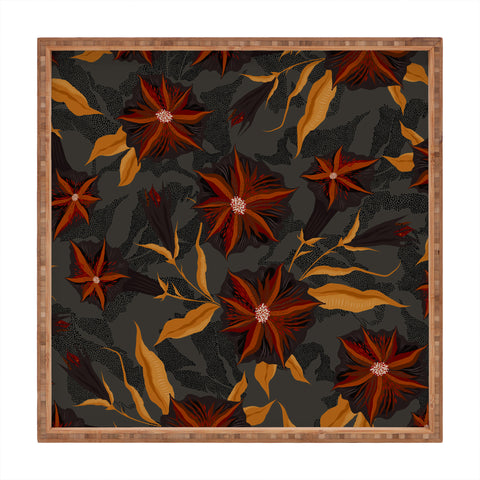 Iveta Abolina Bertadene Garden III Square Tray