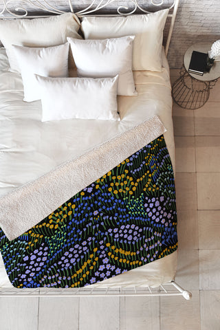 Iveta Abolina Bette Fleece Throw Blanket