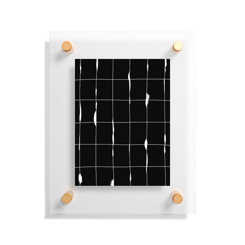 Iveta Abolina Between the Lines Black Floating Acrylic Print