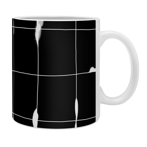 Iveta Abolina Between the Lines Black Coffee Mug