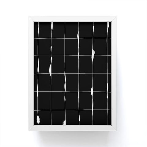 Iveta Abolina Between the Lines Black Framed Mini Art Print