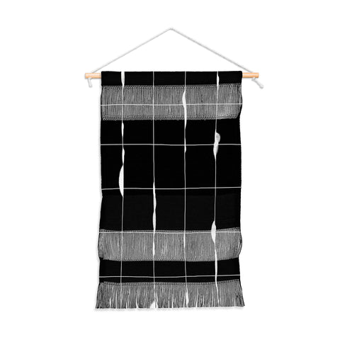Iveta Abolina Between the Lines Black Wall Hanging Portrait