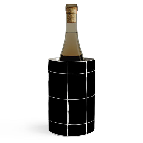 Iveta Abolina Between the Lines Black Wine Chiller