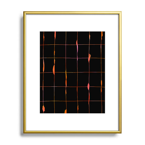Iveta Abolina Between the Lines Fall Metal Framed Art Print