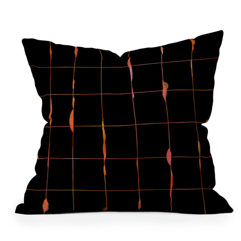 Iveta Abolina Between the Lines Fall Throw Pillow