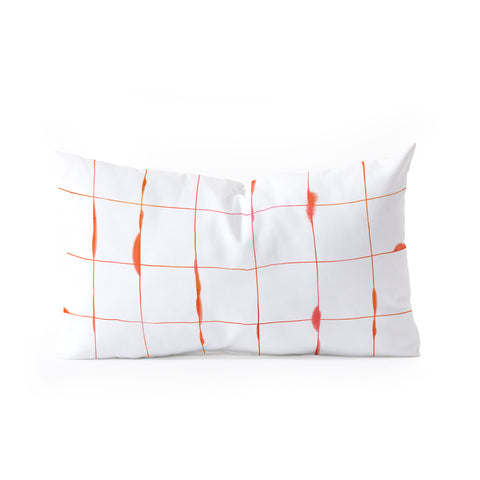 Iveta Abolina Between the Lines Spice Oblong Throw Pillow