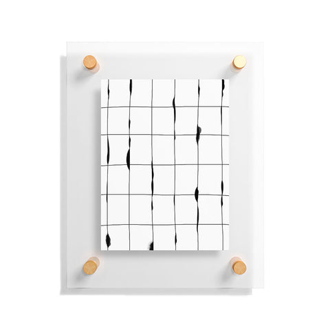Iveta Abolina Between the Lines White Floating Acrylic Print