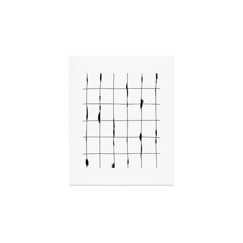 Iveta Abolina Between the Lines White Art Print
