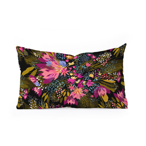 Iveta Abolina Bijou I Oblong Throw Pillow