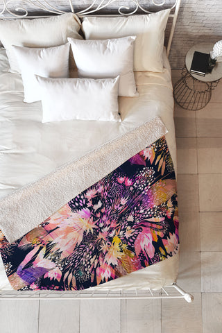 Iveta Abolina Bijou III Fleece Throw Blanket