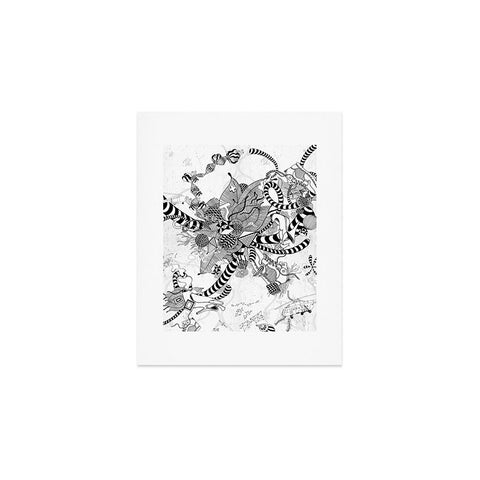 Iveta Abolina Black And White Play Art Print