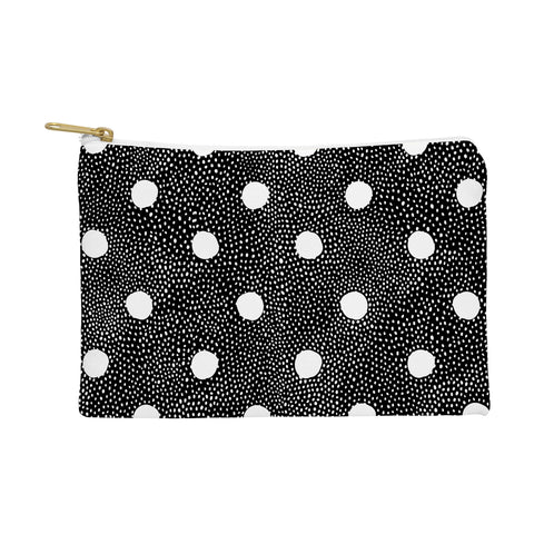 Iveta Abolina Black Polka Pouch