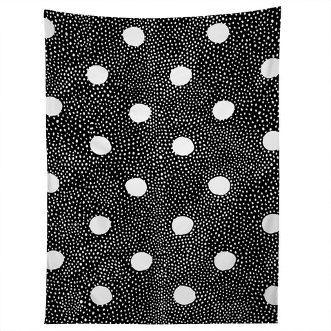 Iveta Abolina Black Polka Tapestry