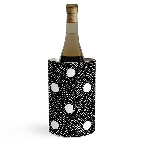 Iveta Abolina Black Polka Wine Chiller