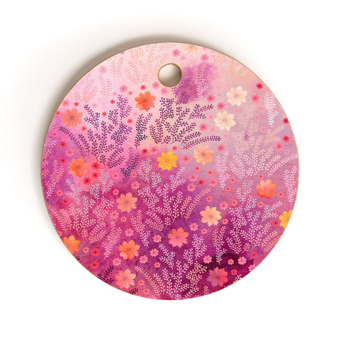 Iveta Abolina Blackberry Summer I Cutting Board Round