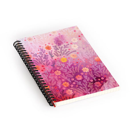Iveta Abolina Blackberry Summer I Spiral Notebook