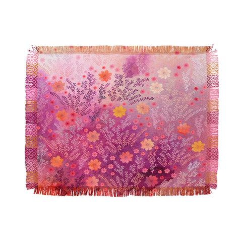 Iveta Abolina Blackberry Summer I Throw Blanket