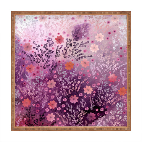 Iveta Abolina Blackberry Summer II Square Tray