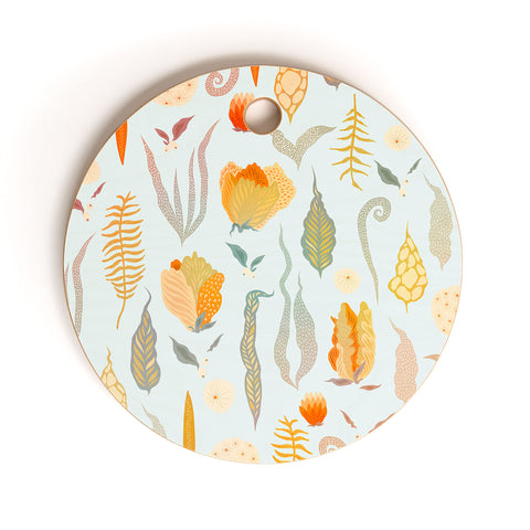 Iveta Abolina Blanche Garden Cutting Board Round