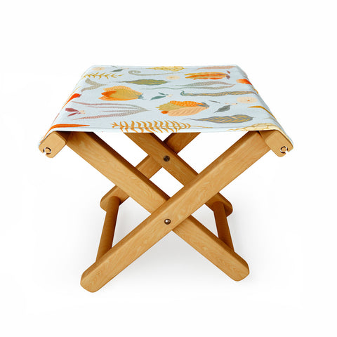 Iveta Abolina Blanche Garden Folding Stool