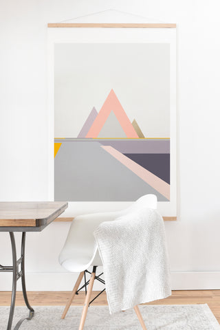 Iveta Abolina Bloc de couleur I Art Print And Hanger