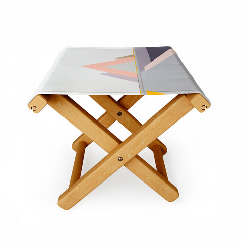 Iveta Abolina Bloc de couleur I Folding Stool