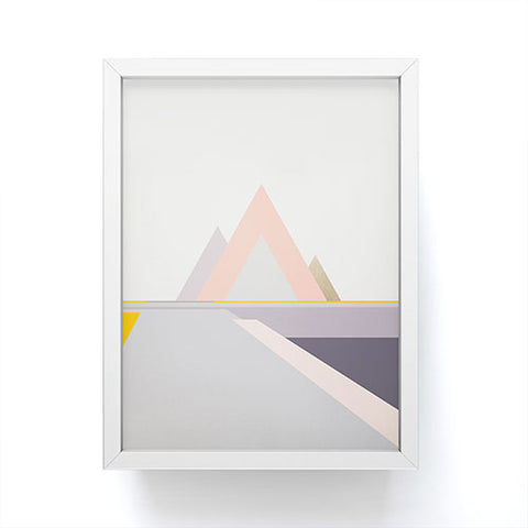 Iveta Abolina Bloc de couleur I Framed Mini Art Print