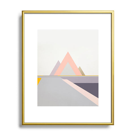 Iveta Abolina Bloc de couleur I Metal Framed Art Print