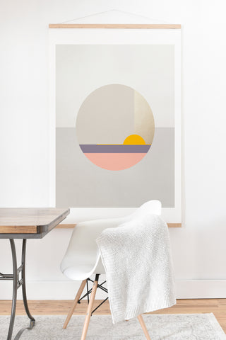 Iveta Abolina Bloc de couleur II Art Print And Hanger