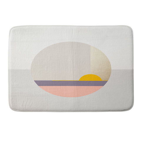 Iveta Abolina Bloc de couleur II Memory Foam Bath Mat