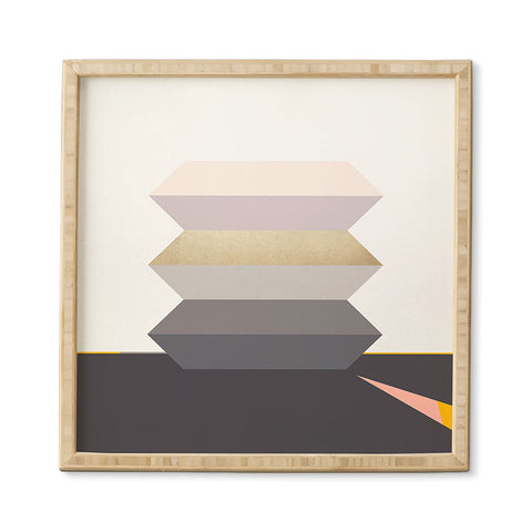 Iveta Abolina Bloc de couleur III Framed Wall Art