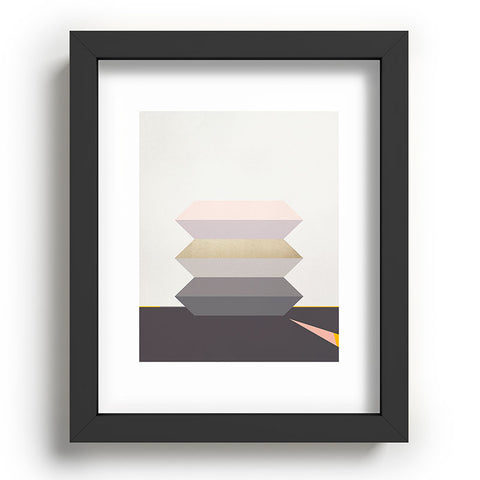Iveta Abolina Bloc de couleur III Recessed Framing Rectangle