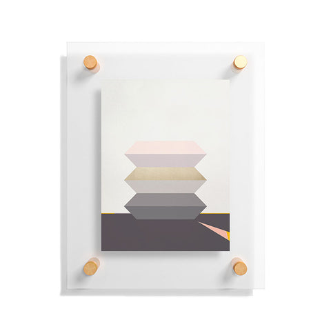 Iveta Abolina Bloc de couleur III Floating Acrylic Print