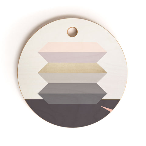 Iveta Abolina Bloc de couleur III Cutting Board Round