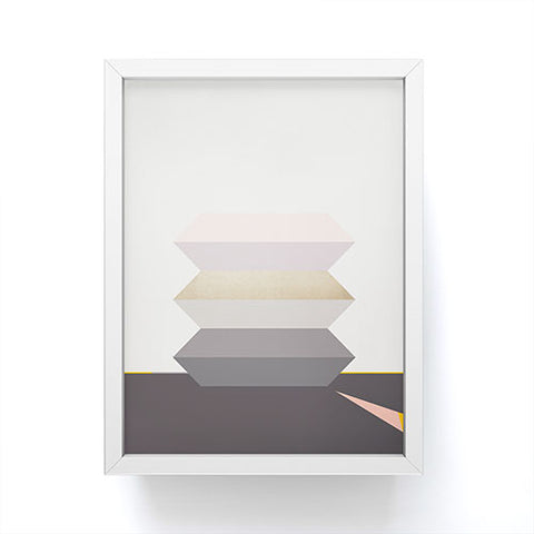 Iveta Abolina Bloc de couleur III Framed Mini Art Print