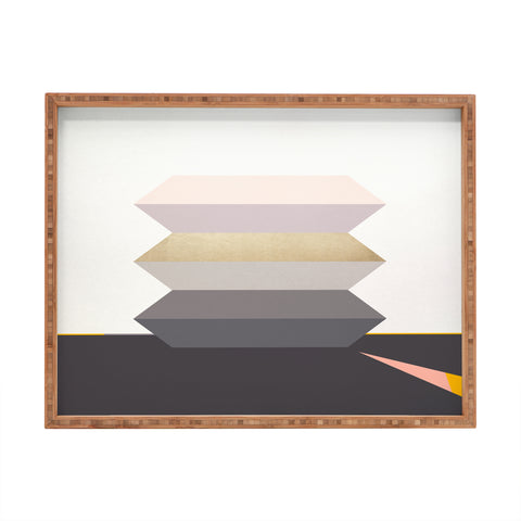 Iveta Abolina Bloc de couleur III Rectangular Tray