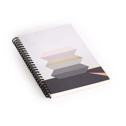 Iveta Abolina Bloc de couleur III Spiral Notebook