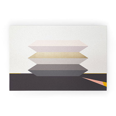 Iveta Abolina Bloc de couleur III Welcome Mat