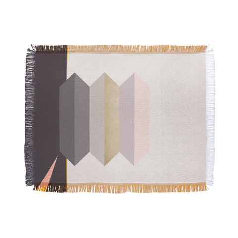 Iveta Abolina Bloc de couleur III Throw Blanket