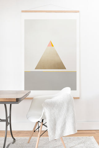 Iveta Abolina Bloc de couleur IV Art Print And Hanger